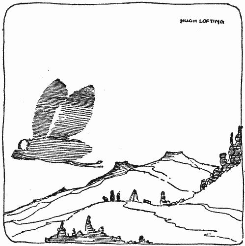 "Seeing a giant shadow disappear into the gloom"