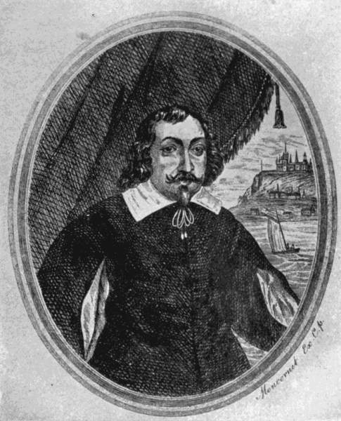 PORTRAIT OF CHAMPLAIN ASCRIBED TO MONCORNET