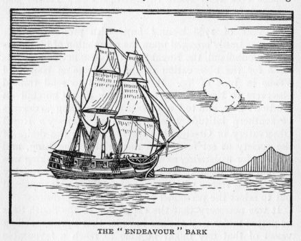 THE "ENDEAVOUR" BARK
