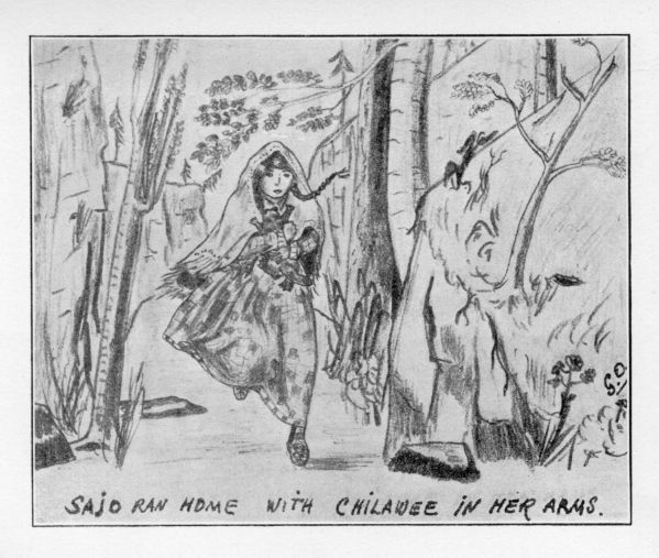 Sajo ran home with Chilawee in her arms