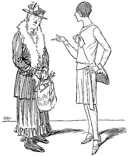 If you go on like this people will begin to talk.