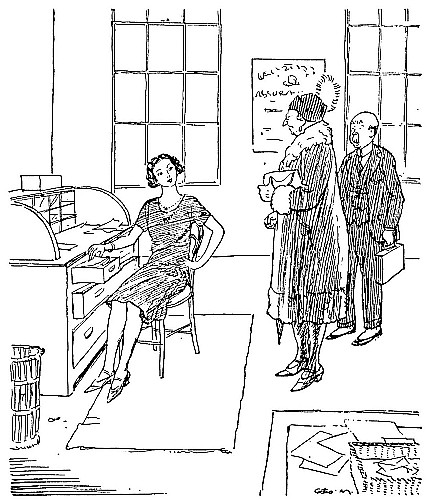 I am glad I have come to be secretary to Mr.
Broadstairs.