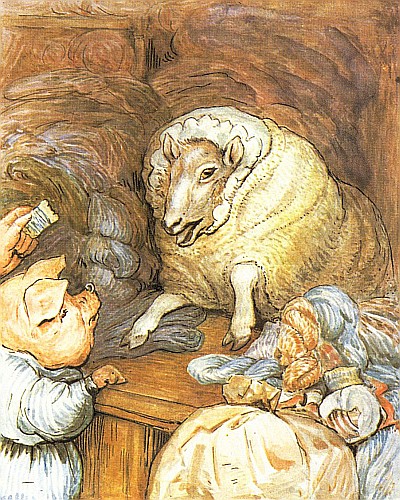 Come
with me to the wool shop&mdash;Fleecy Flock's wool shop