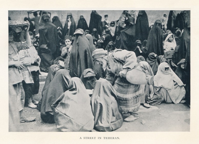 A STREET IN TEHERAN.