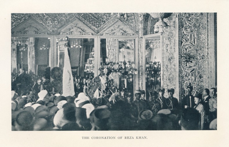 THE CORONATION OF REZA KHAN.