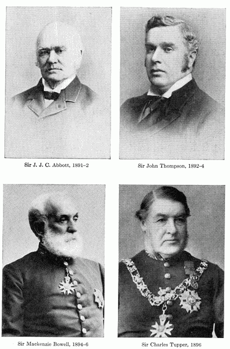 Four Conservative Prime Ministers